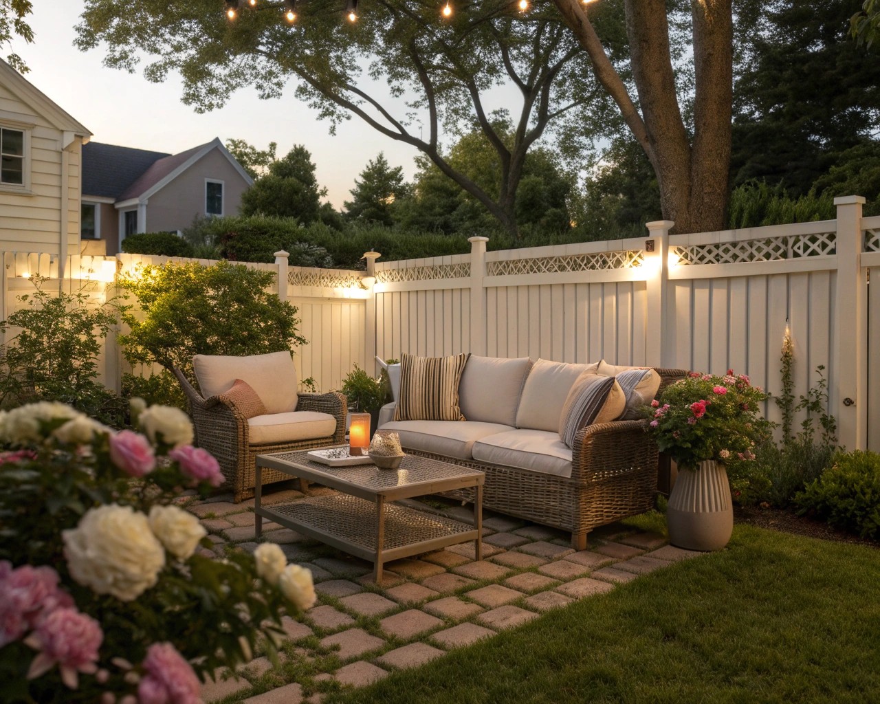 Choose durable and comfortable furnishings to complete your outdoor sanctuary.