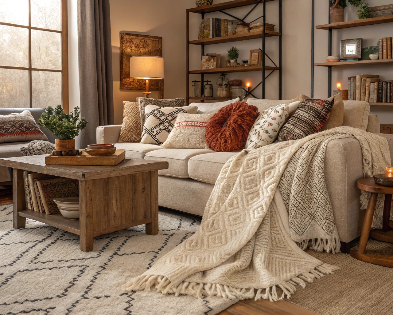 Layered textures create depth and visual interest, transforming spaces from flat to dynamic.