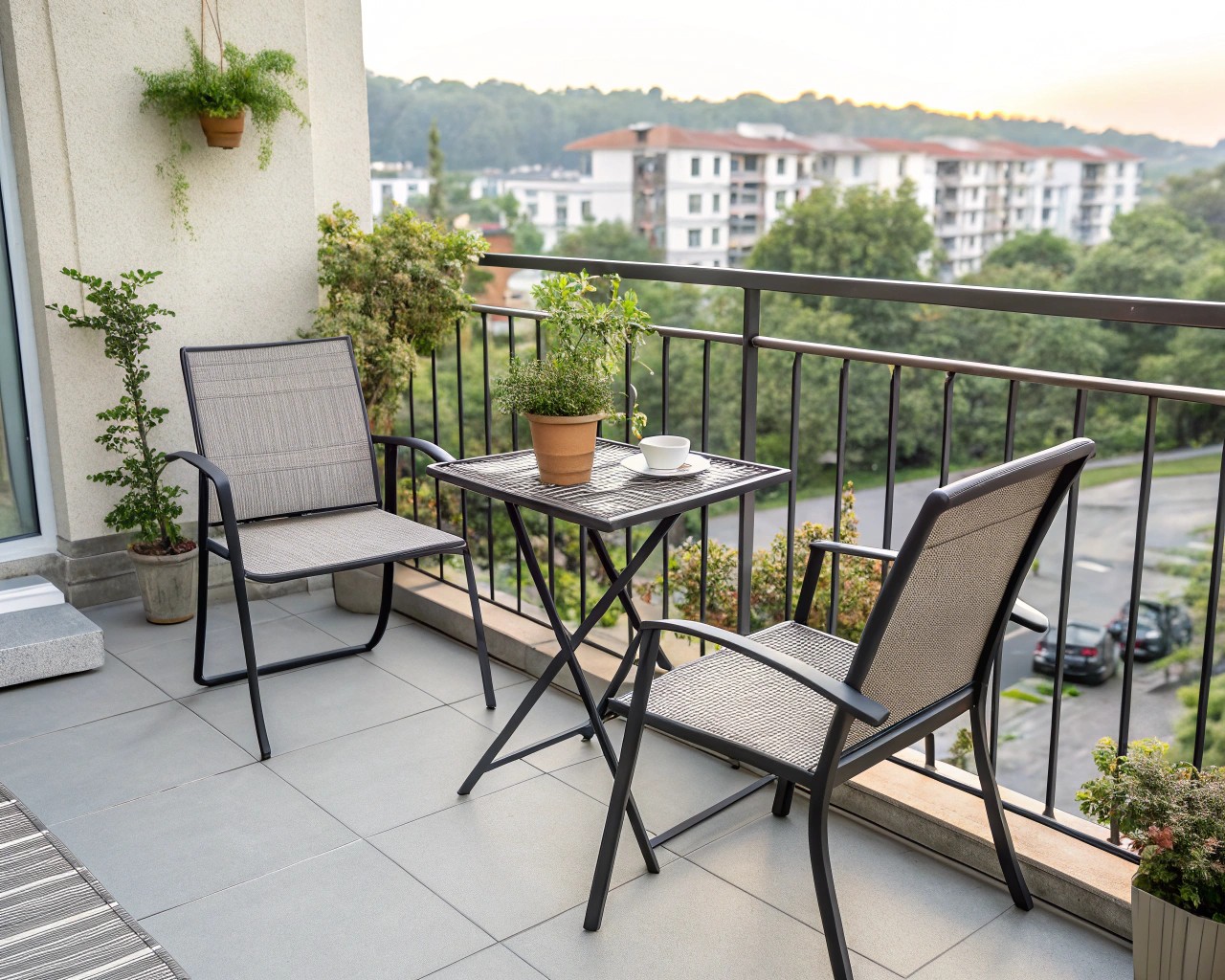 Selecting the right furniture material enhances longevity and comfort on your balcony.