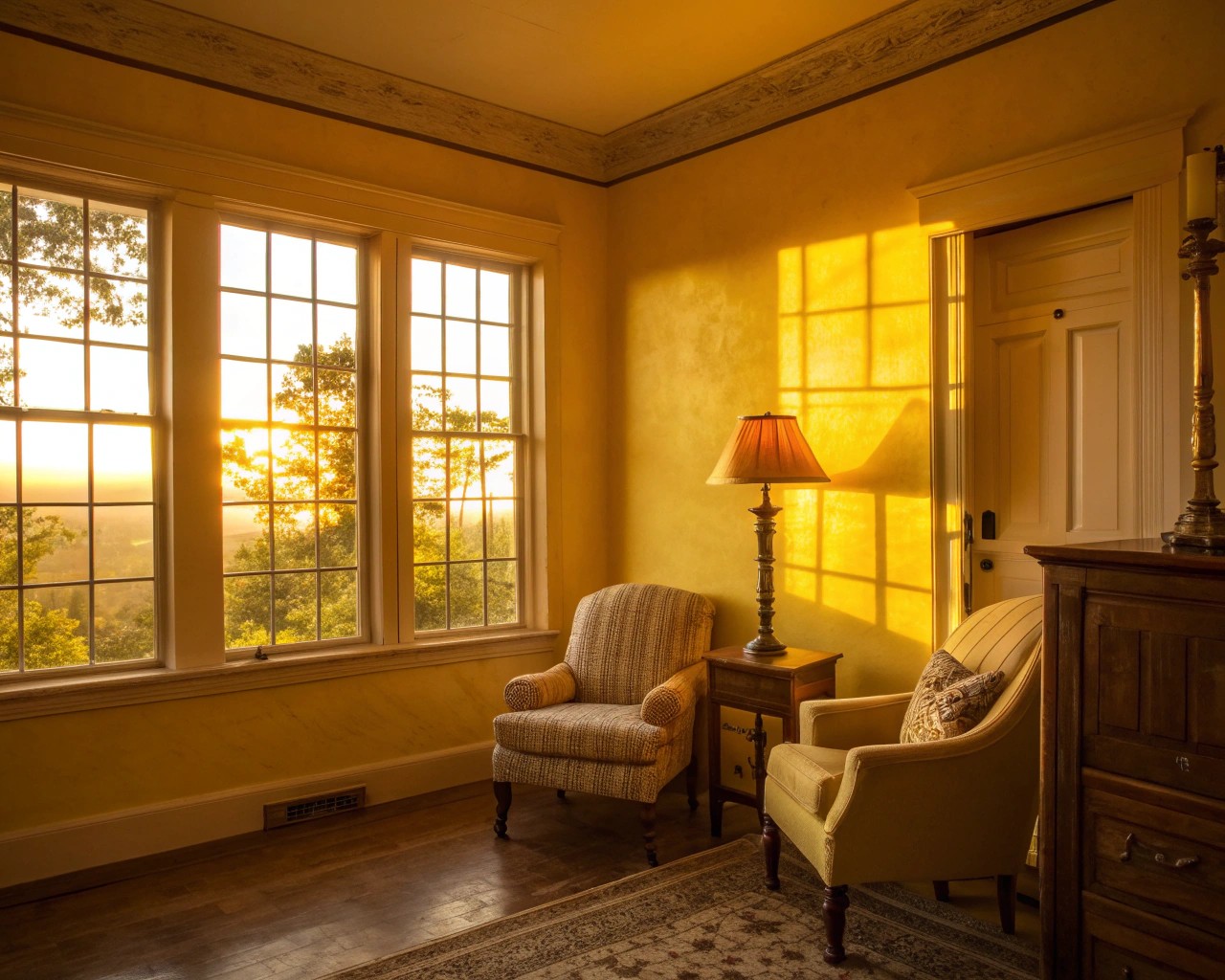 Strategically position furniture and utilize smart bulbs to start your morning with intention.