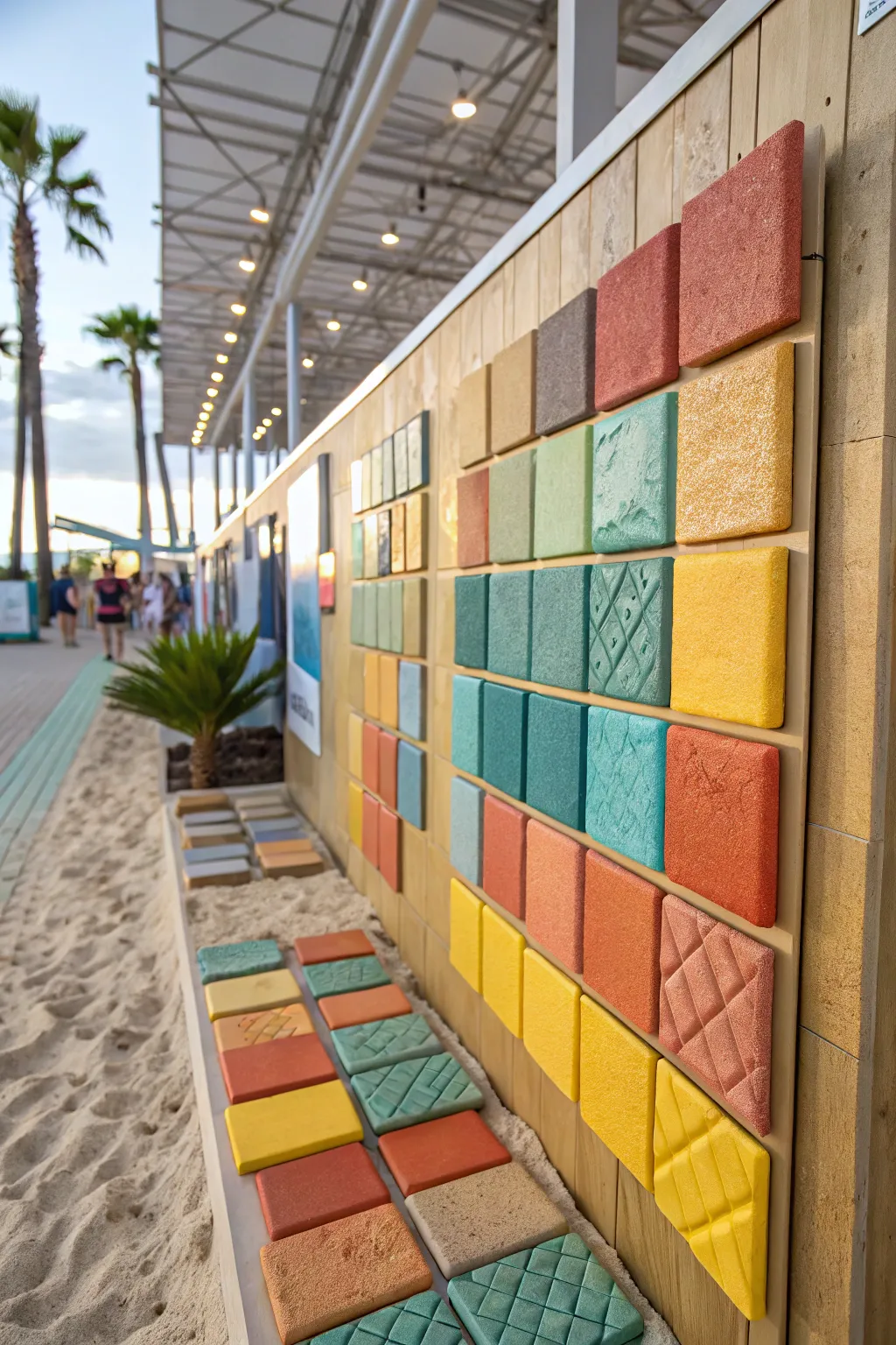 19+ Creative Beach Sand Display Ideas