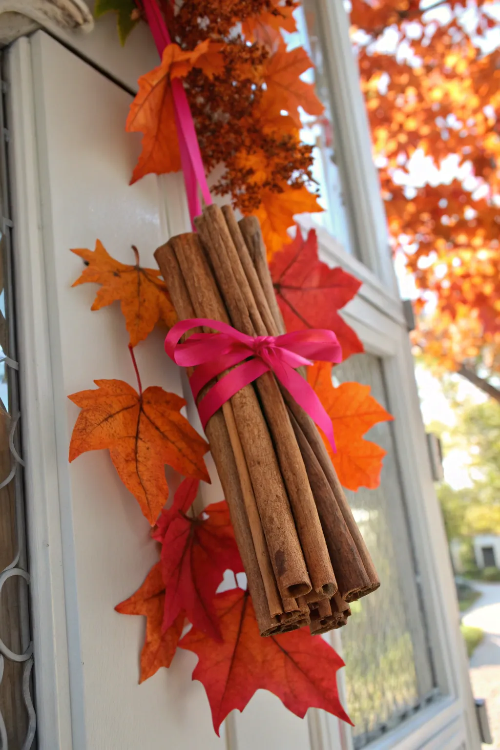 19+ Charming Fall Door Hanger Ideas for Your Home
