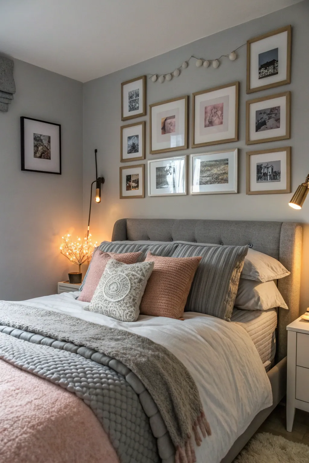 15+ Creative Small Grey Bedroom Ideas
