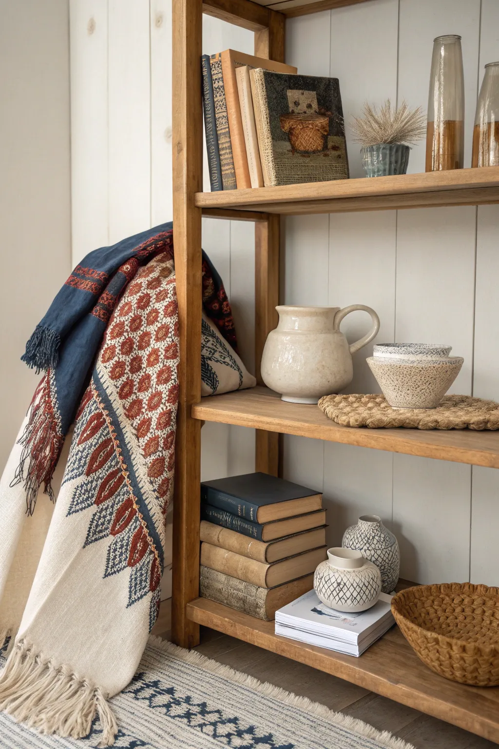 17+ Inspiring Built-In Shelf Decor Ideas