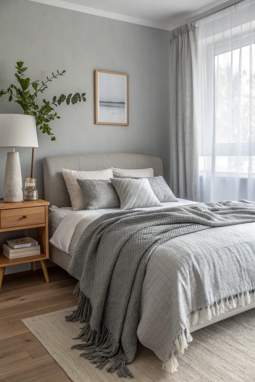 15+ Inspiring Grey Neutral Bedroom Ideas