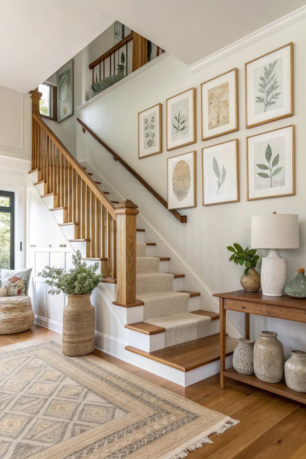 15+ Stylish Raised Ranch Staircase Ideas