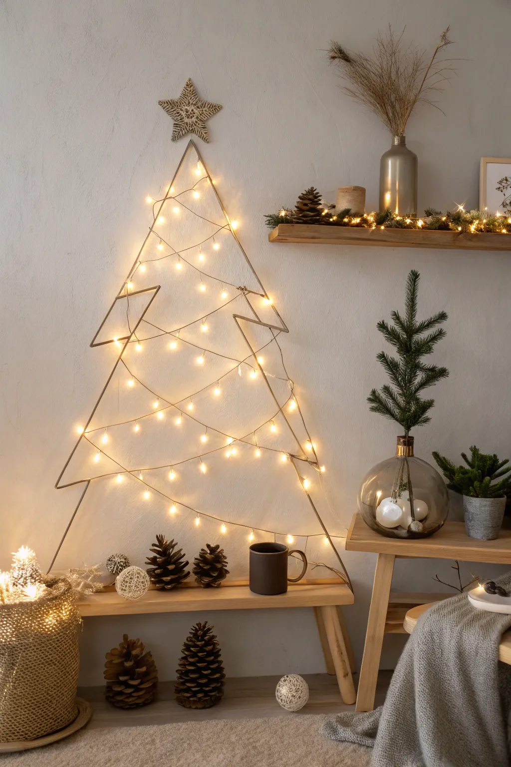 18+ Festive Christmas Wall Decor Ideas