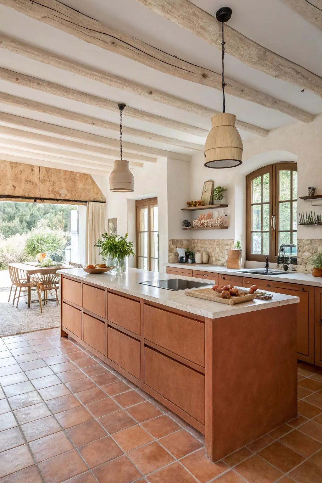 16+ Inspiring Modern Terracotta Kitchen Ideas