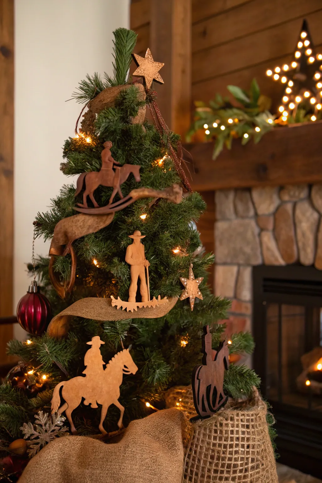 16+ Creative Cowboy Christmas Tree Ideas