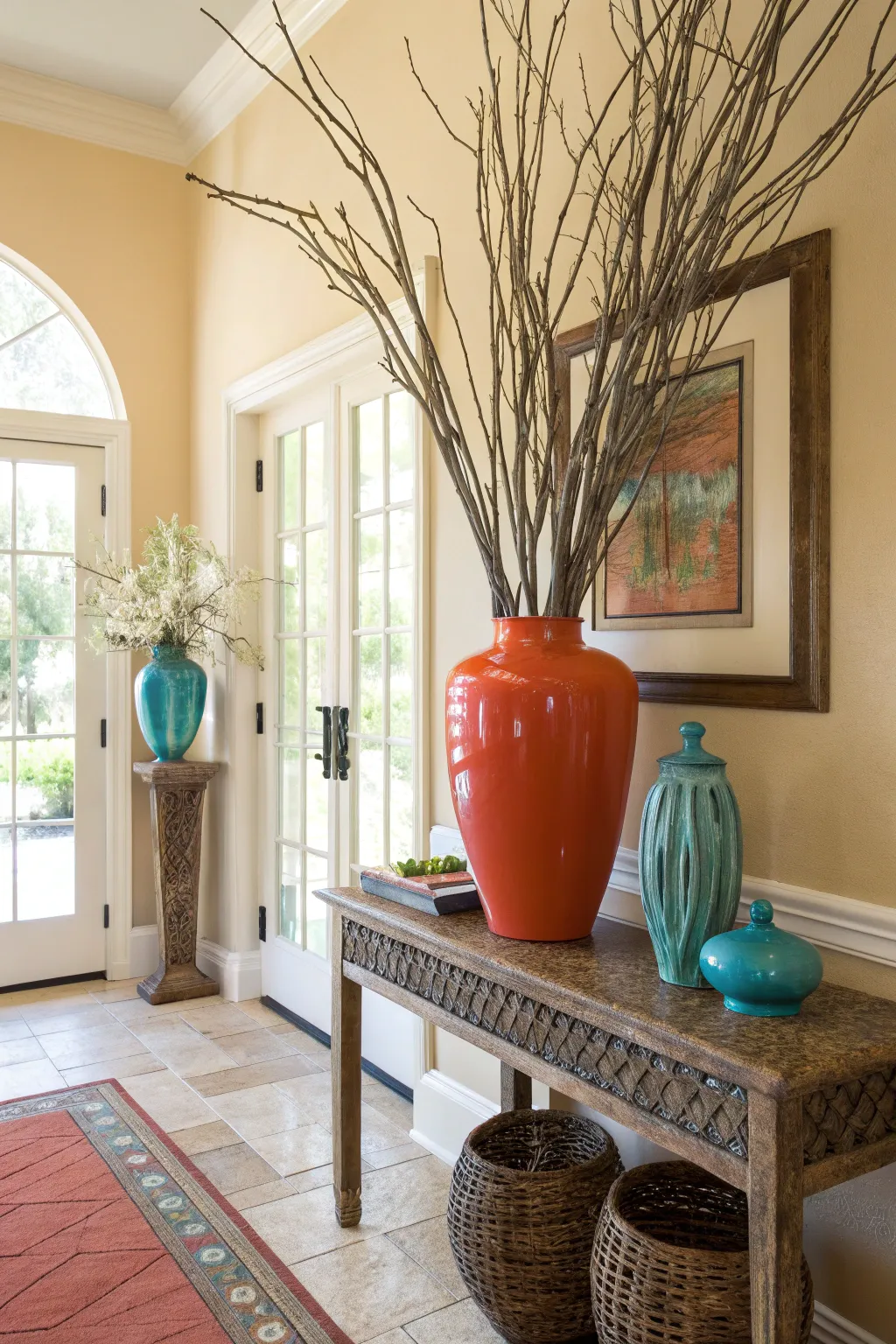 20+ Stylish Entry Foyer Wall Decor Ideas