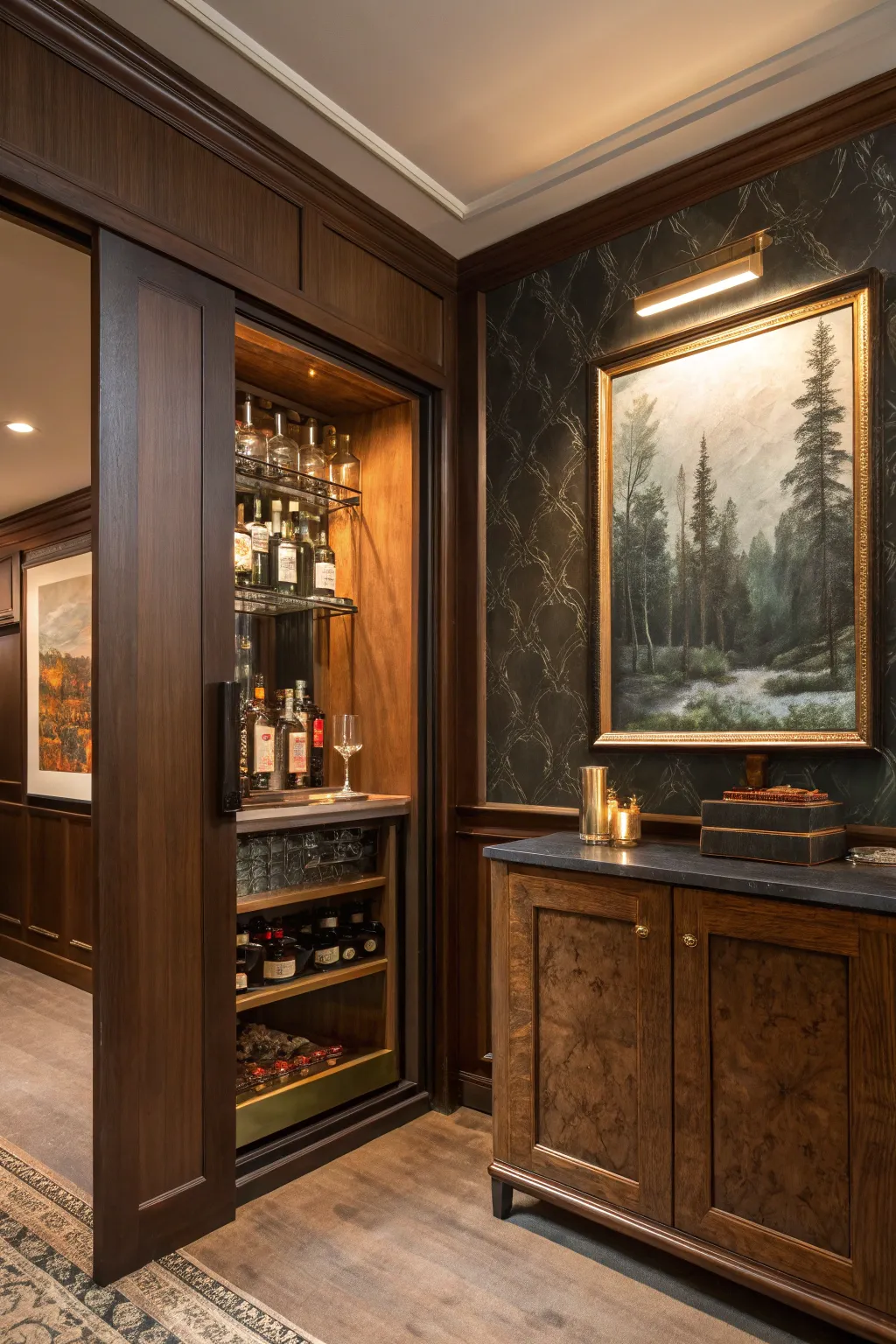 16+ Stylish Bourbon Cabinet Ideas for Your Home