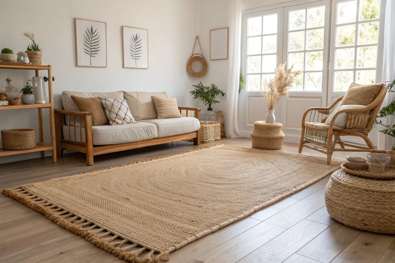 19+ Stylish Jute Rug Ideas for Your Living Room