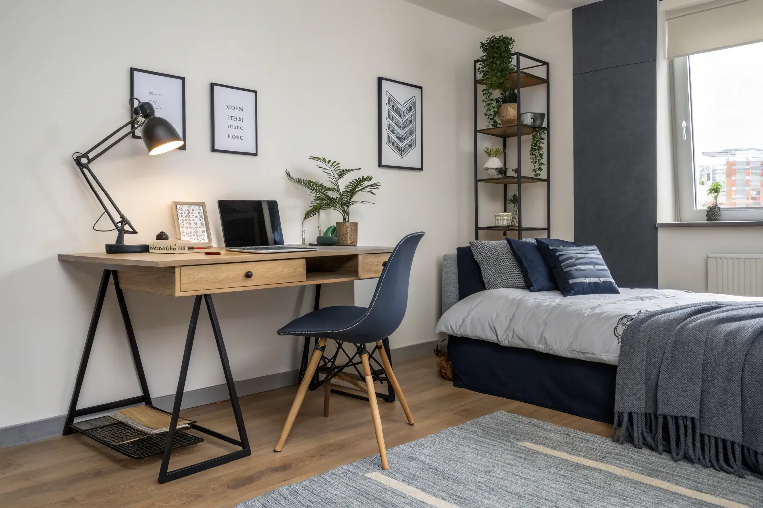 19+ Sleek Minimalist Dorm Room Ideas for Guys