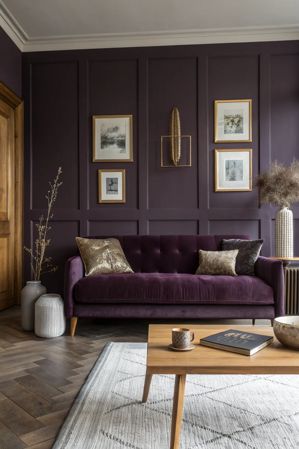 17+ Stunning Dark Living Room Color Ideas