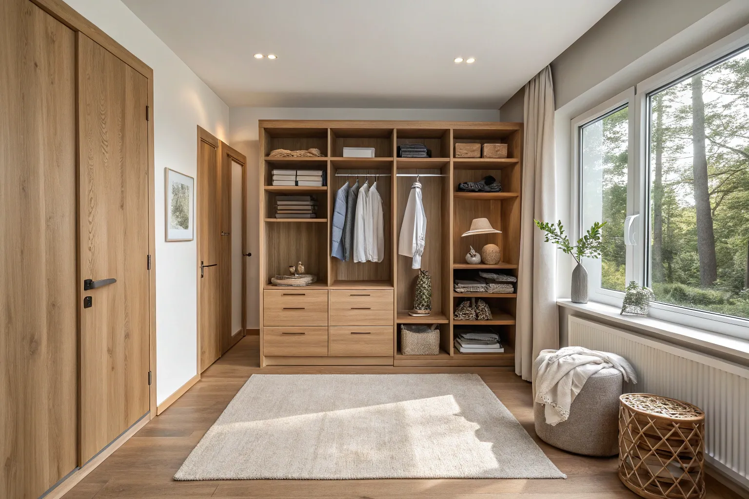 18+ Inspiring Minimalist Walk-In Closet Ideas